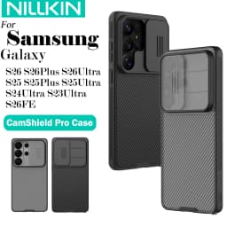 Nillkin for Samsung Galaxy S26 Ultra S26 FE S26 Plus S25 Ultra S24 Ultra S23Ultra with Slide Camera Cover Protector Phone  Case