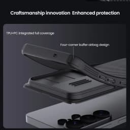 Nillkin for Samsung Galaxy S26 Ultra S26 FE S26 Plus S25 Ultra S24 Ultra S23Ultra with Slide Camera Cover Protector Phone  Case