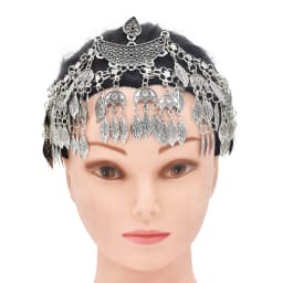 Gypsy Assyrian Vintage Metal DIY Accessories, for Head Chains, Headbands, Belly Chains, Women Dance Wedding Party Jewelry Gift