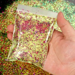 50g/Bag 3D Nail Sequins Hexagon Shape Mixed Size Flakes Holographic Glitter Powder Manicure UV Polish Decoration Nail Sequins