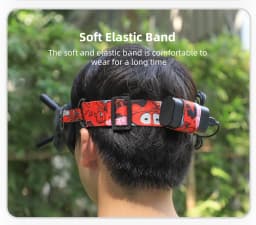 Colorful Headband Soft Elastic Head Strap Adjustable for DJI Avata Goggles 2/FPV Goggles V2 Accessories