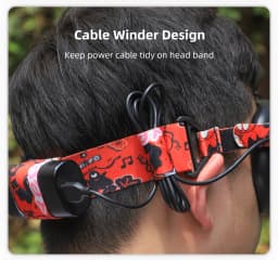 Colorful Headband Soft Elastic Head Strap Adjustable for DJI Avata Goggles 2/FPV Goggles V2 Accessories