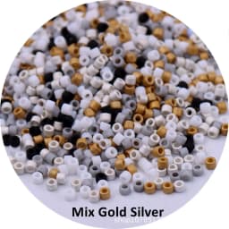 365pcs 2mm Japanese Matte Frosted Color Tubular Glass Beads 10/0 Loose Spacer Seed Beads for Jewelry Making DIY Charms Sewing
