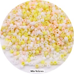 365pcs 2mm Japanese Matte Frosted Color Tubular Glass Beads 10/0 Loose Spacer Seed Beads for Jewelry Making DIY Charms Sewing