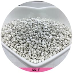 365pcs 2mm Japanese Matte Frosted Color Tubular Glass Beads 10/0 Loose Spacer Seed Beads for Jewelry Making DIY Charms Sewing