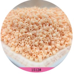 365pcs 2mm Japanese Matte Frosted Color Tubular Glass Beads 10/0 Loose Spacer Seed Beads for Jewelry Making DIY Charms Sewing