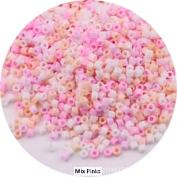 365pcs 2mm Japanese Matte Frosted Color Tubular Glass Beads 10/0 Loose Spacer Seed Beads for Jewelry Making DIY Charms Sewing