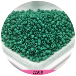 365pcs 2mm Japanese Matte Frosted Color Tubular Glass Beads 10/0 Loose Spacer Seed Beads for Jewelry Making DIY Charms Sewing