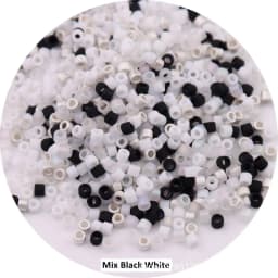 365pcs 2mm Japanese Matte Frosted Color Tubular Glass Beads 10/0 Loose Spacer Seed Beads for Jewelry Making DIY Charms Sewing