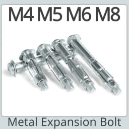 M4 M5 M6 M8 Gypsum Board Drywall Anchor Plasterboard Wall Ceiling Expansion Bolt Aircraft Tube Pipe Fix Hollow Plugs Metal Screw