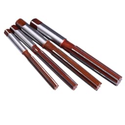 9Sicr H7/H8 Manual Reamer 2.0~40mm, Used for Deburring and Manual Reaming of Cast Iron, Carbon Steel, and Non-Ferrous Metals
