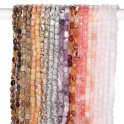 Wholesale Natural Smooth Square Stone Beads Loose Cube Bead Agates Quartzs Raw Mineral Beads for DIY Bracelets Earrings Neckalce