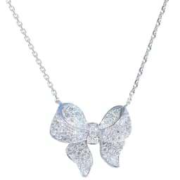 Huitan Circle Pendant Necklace for Women Luxury CZ Silver Color Box Chain Exquisite Female Neck Accessories Statement Jewelry