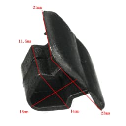 10pcs Hood Insulation Plastic Retainer Bonnet Holder Pad Clip For VW 1H5863849A01C