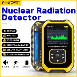 FNIRSI GC-01 Geiger Counter Nuclear Radiation Detector X-ray γ-ray βray Radioactivity Detector Personal Dosimeter Rechargeable