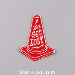 Cute Embroidered Patches for Clothing Thermoadhesive Coffee Cup Patch Iron on Patch with Letter Fusible Memory Tap Appliques