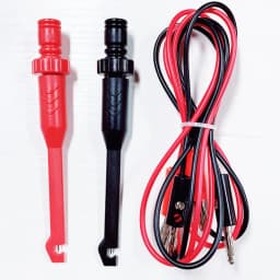 Piercing Probes Cable Clips Piercing Test Clip Automotive Test Power Probe Clip with 4mm Banana Seat Puncture Probe Test Clip
