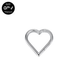 G23 Titanium Earrings With Half Ring Of Zircon For Left And Right Ears Piercing Jewelry Neutral Versatile Banquet Nose Ring