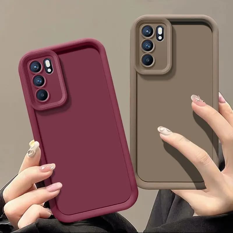 For OPPO A53 2020 Case oppo A53S A15 A16 A16S A54S A94 5G A74 5G A53 A35 Phone Case White Shell pattern Silicone Anti-fall Cover