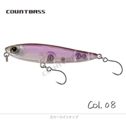 COUNTBASS Wobbler Topwater 55mm 2-3/16" 3g 1/8 oz. Floating Lure Pencil Plug Angler's Fishing Lures La Peche Au Leurre Hardbaits
