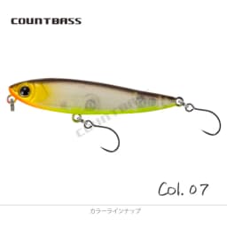 COUNTBASS Wobbler Topwater 55mm 2-3/16" 3g 1/8 oz. Floating Lure Pencil Plug Angler's Fishing Lures La Peche Au Leurre Hardbaits