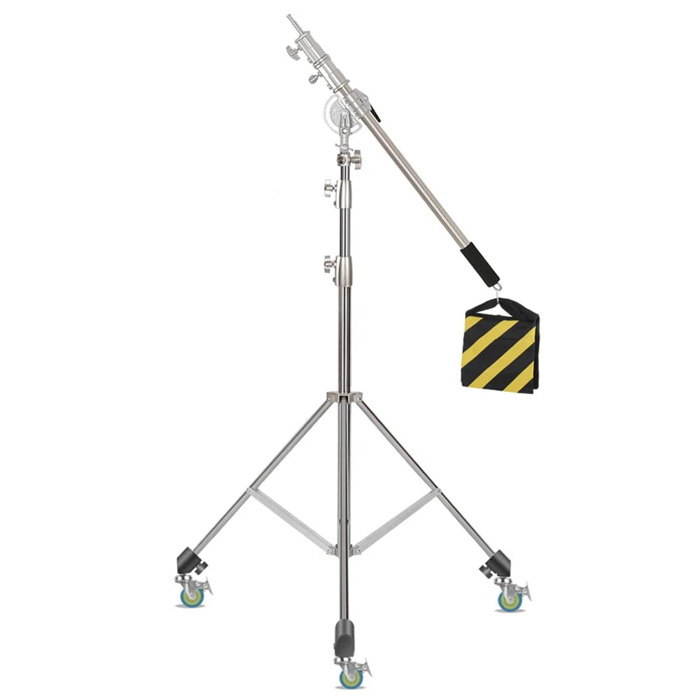 SH 2.8M Stainless Steel Light Stand Heavy Duty Load weight 10kg Photography Studio Support Tripod For Led Light Photo Studio