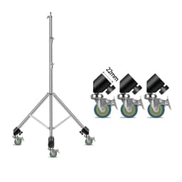 SH 2.8M Stainless Steel Light Stand Heavy Duty Load weight 10kg Photography Studio Support Tripod For Led Light Photo Studio