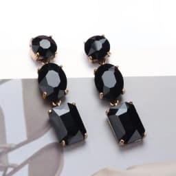 African Style Champagne Purple Crystal Big Earrings Women Women Indian Ethnic Vintage Statement Large Dangle Earrings Jewelry