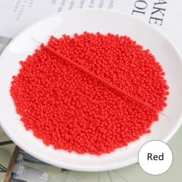 Czech Uniform Round Glass Small Beads Candy Color Mini Craft Beads For DIY Handmade Jewelry Making Accessories 12Gram/lot