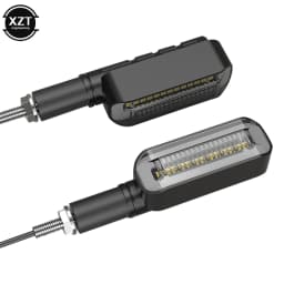 2pcs New Universal Motorcycle 12V Daytime Running Lights Water Warning Lights LED Turn Signals Motorcycle Accessories
