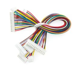 5pcs XH2.54mm Double Head Same / Reverse Direction Wire Cable 2/3/4/5/6/7/8/10Pin Female Plug Electronic Wire Length 10//20/30cm