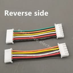 5pcs XH2.54mm Double Head Same / Reverse Direction Wire Cable 2/3/4/5/6/7/8/10Pin Female Plug Electronic Wire Length 10//20/30cm