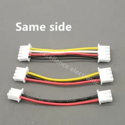 5pcs XH2.54mm Double Head Same / Reverse Direction Wire Cable 2/3/4/5/6/7/8/10Pin Female Plug Electronic Wire Length 10//20/30cm