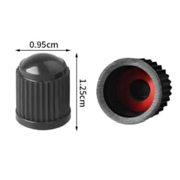 Universal Dustproof Caps Car Tire Valve Stem Caps Bolt-In Car Bike Wheel Tires Valves Tyre Stem Air Caps Auto Accessoires 20PCS