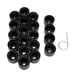 Car Wheel Lug Nut Bolt Cover Cap 17mm for VW Volkswagen Scirocco Touran Tiguan Jetta Golf MK7 GTI Passat B5 CC Skoda Decorations