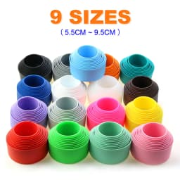 17 Colors 6.0CM Silicone Anti Slip Cup Bottom Cover 60MM Heat Insulation Bottom Cover Bottle Cover Cup Cover Silicone Base