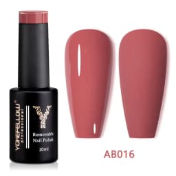 YOKEFELLOW 10ML Gel Nail Polish Sparkle Red Gel Polish Soak Off UV LED Gel Varnish 122 Colors Nail Art Manicure Gifts for Women