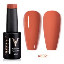 YOKEFELLOW 10ML Gel Nail Polish Sparkle Red Gel Polish Soak Off UV LED Gel Varnish 122 Colors Nail Art Manicure Gifts for Women