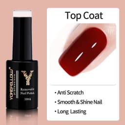 YOKEFELLOW 10ML Gel Nail Polish Sparkle Red Gel Polish Soak Off UV LED Gel Varnish 122 Colors Nail Art Manicure Gifts for Women