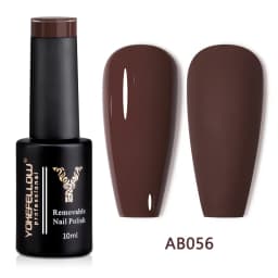 YOKEFELLOW 10ML Gel Nail Polish Sparkle Red Gel Polish Soak Off UV LED Gel Varnish 122 Colors Nail Art Manicure Gifts for Women