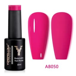 YOKEFELLOW 10ML Gel Nail Polish Sparkle Red Gel Polish Soak Off UV LED Gel Varnish 122 Colors Nail Art Manicure Gifts for Women
