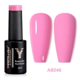 YOKEFELLOW 10ML Gel Nail Polish Sparkle Red Gel Polish Soak Off UV LED Gel Varnish 122 Colors Nail Art Manicure Gifts for Women