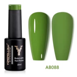 YOKEFELLOW 10ML Gel Nail Polish Sparkle Red Gel Polish Soak Off UV LED Gel Varnish 122 Colors Nail Art Manicure Gifts for Women