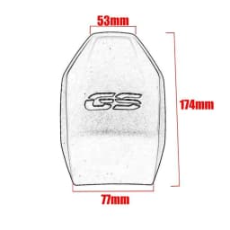 ​Fit For BMW R1250GS R1200GS R 1250 GS 2013 - 2022 Motorcycle Accessories Rubber Fuel Tank Pad Protector Cover Protection Cap