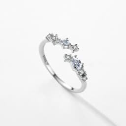 Modian New 925 Sterling Silver Minimalist Clear Zirconia Stackable Ring For Women Anniversary Wedding Band Simple Fine Jewelry
