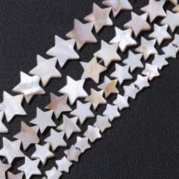 6 8 10 12mm Star Shape Dyed Shell Beads Natural Colorful Mother Of Pearl Bead Smooth Spacer Dyed Beads for DIY Neckalce Bracelet