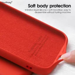For Xiaomi 12T Pro Case Xiaomi 12T 12 13 13T Pro 12 Lite Cover Funda Coque Soft Original Liquid Silicone Case Xiaomi 12T Pro