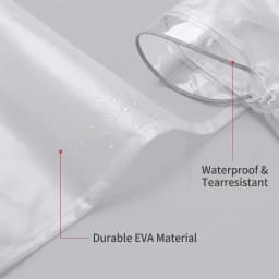 EVA Raincoat For Bicycle Cycling Poncho Bagpack Design Adult Rainwear Transparent Reflective Strip Wind-resistant Raincoat