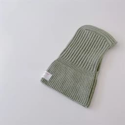 MILANCEL Baby Knitted Hooded Scarf Warm Solid Color One Piece Scarf and Caps for Infant Kids Accessories