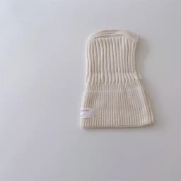 MILANCEL Baby Knitted Hooded Scarf Warm Solid Color One Piece Scarf and Caps for Infant Kids Accessories
